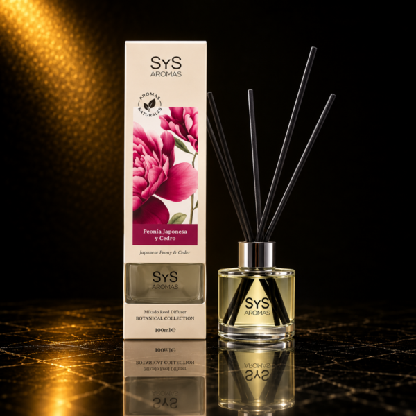 Japanese Peony and Cedar Home Reed