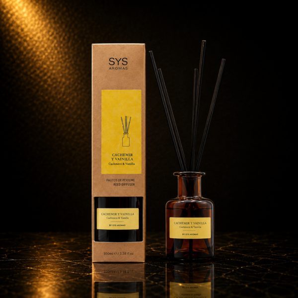 Cashmere and Vanilla Home Reed Diffuser