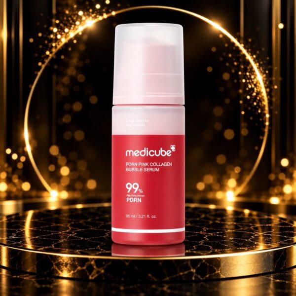 Medicube – PDRN Pink Collagen Bubble Serum,